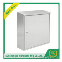 SMB-009SS Decorative Stainless Steel Waterproof Horizontal Mailbox